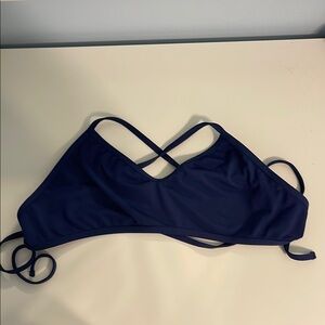 Jolyn Navy Blue “Grayson” Bikini Top